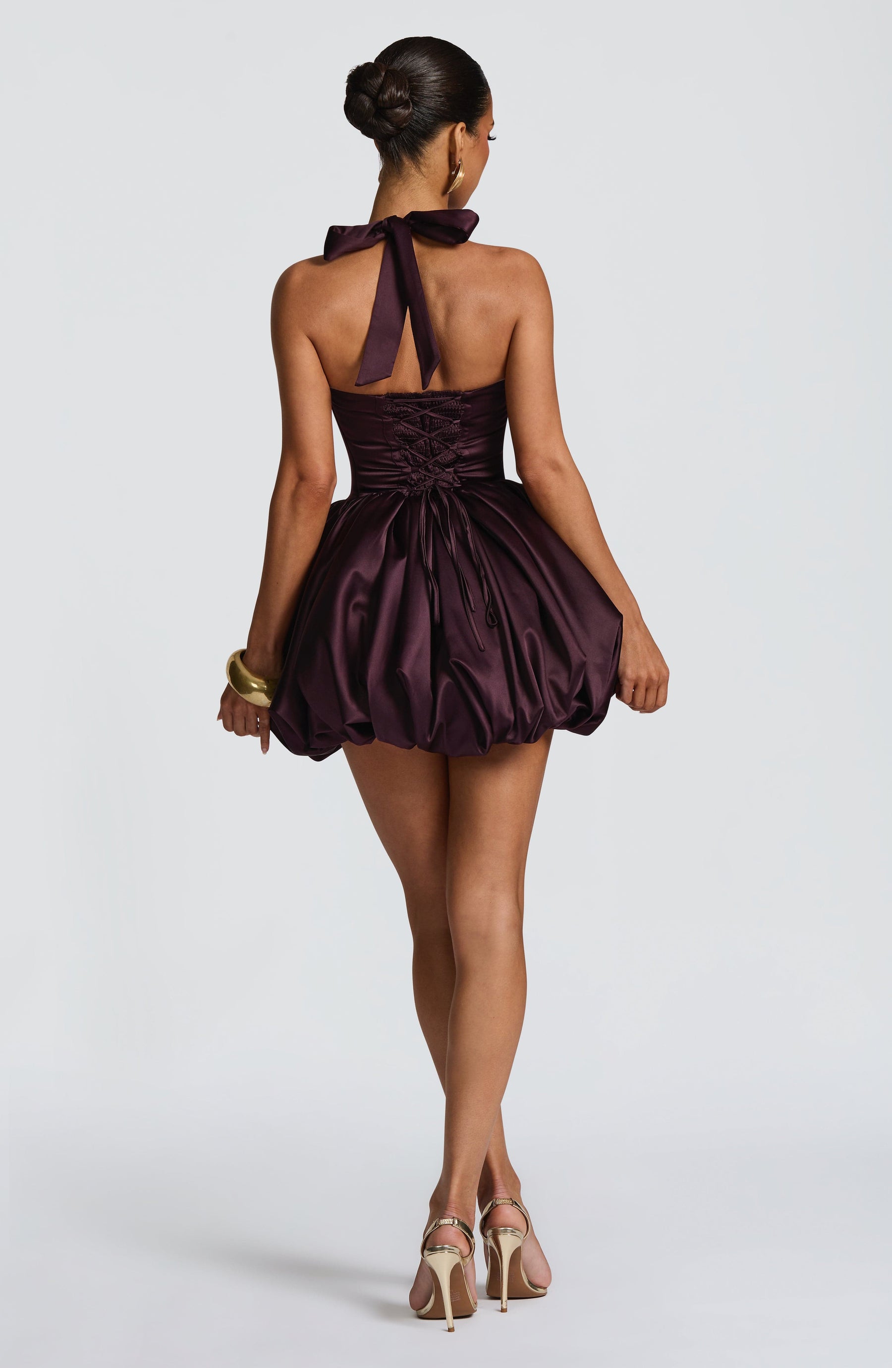 Prudence Mini Dress - Plum Ryvelle