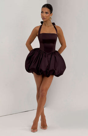 Prudence Mini Dress - Plum Ryvelle