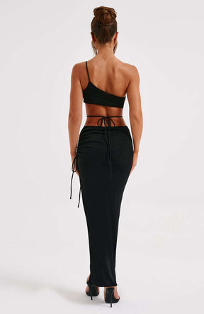 Rachelle Maxi Dress - Black Ryvelle
