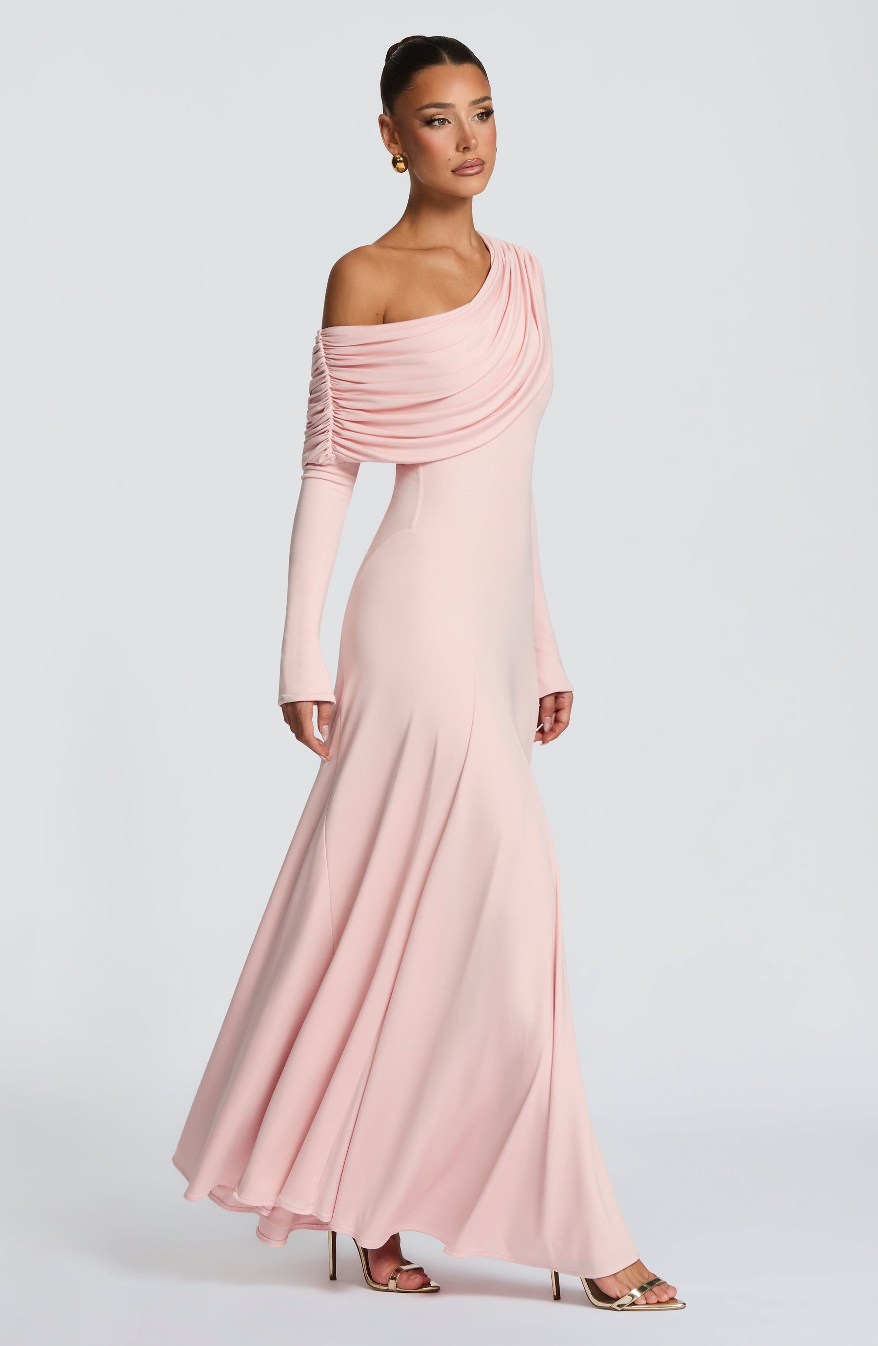 Rafaela Maxi Dress - Soft Blush Ryvelle