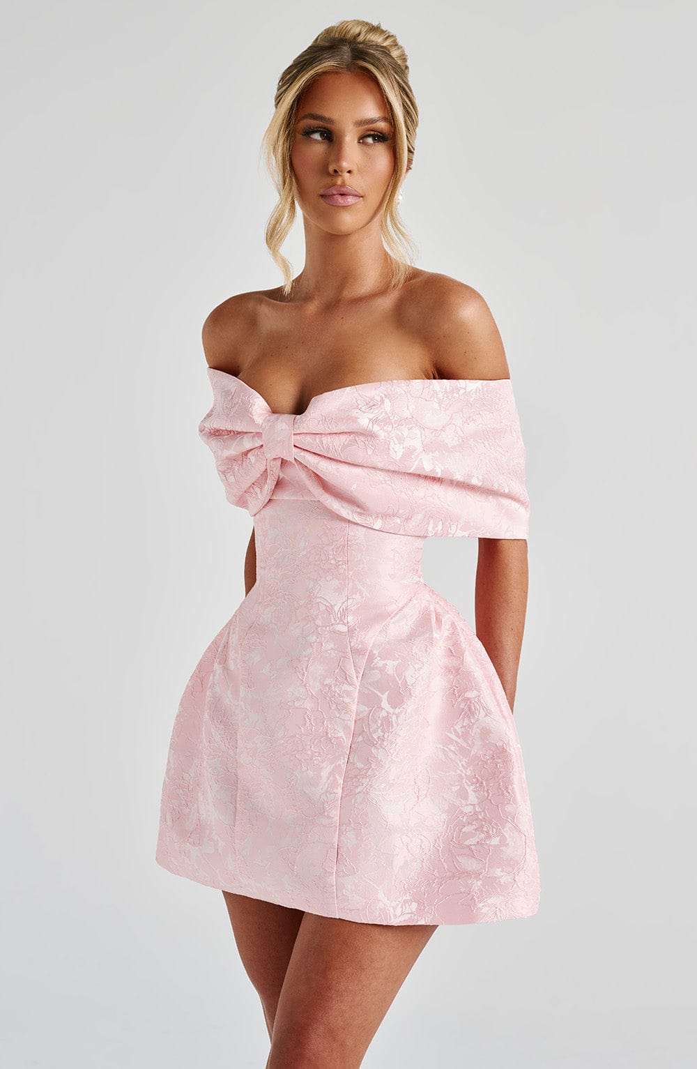 Raquel Mini Dress - Blush Ryvelle