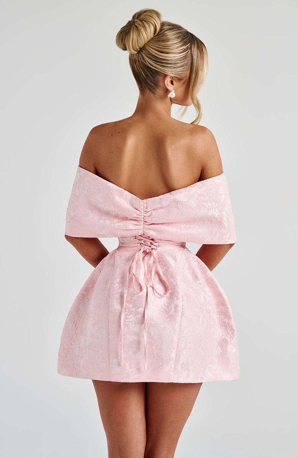 Raquel Mini Dress - Blush Ryvelle