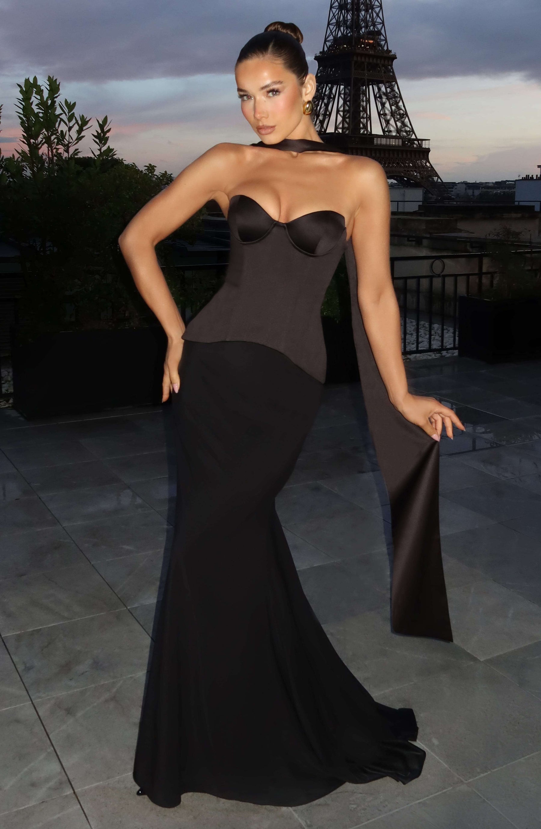 Ravenna Corset - Black Ryvelle