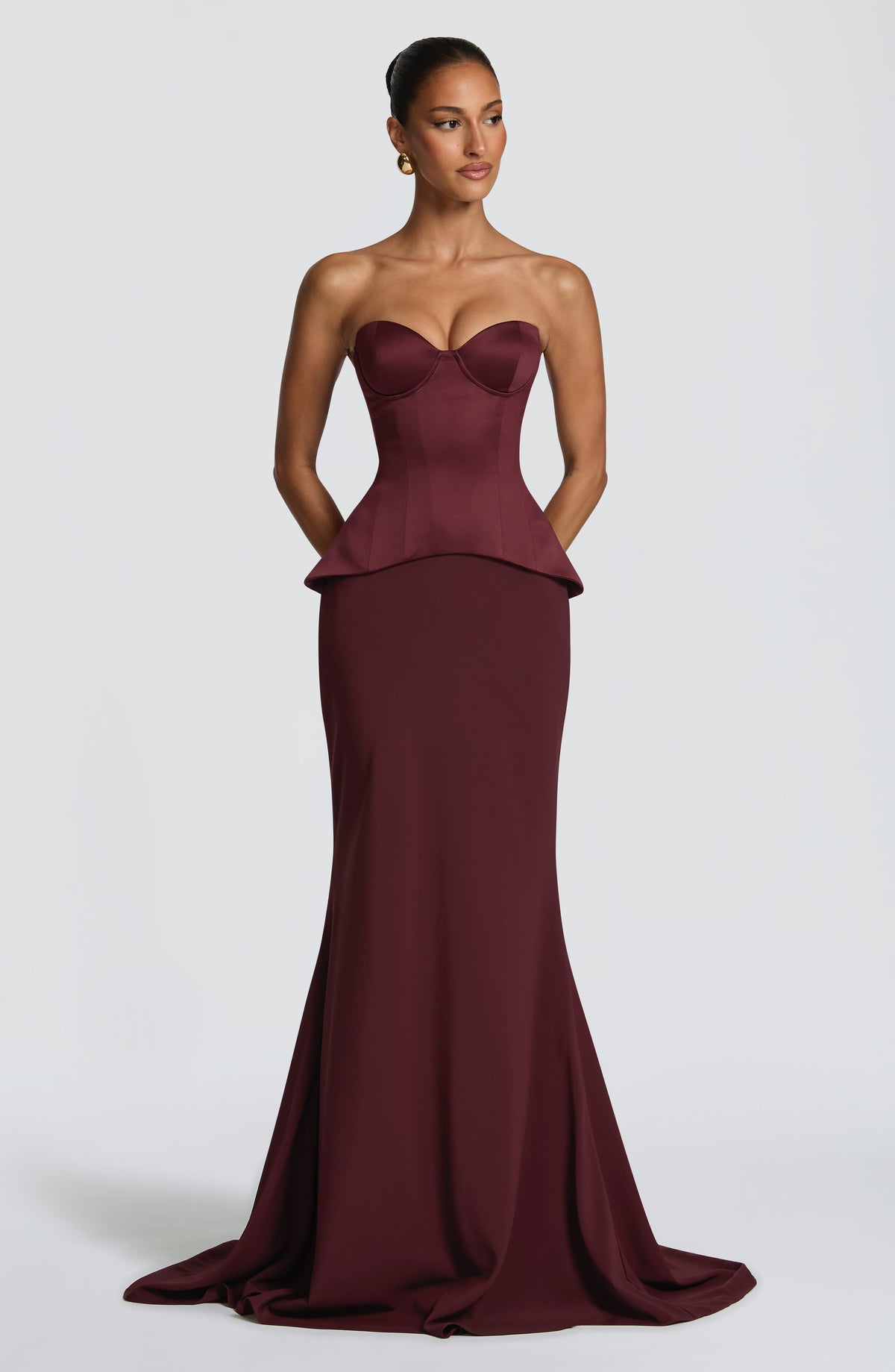 Ravenna Corset - Cherry Lacquer Ryvelle