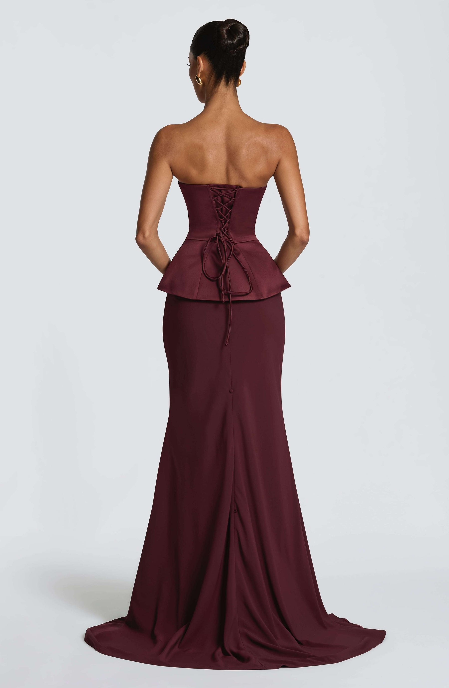 Ravenna Corset - Cherry Lacquer Ryvelle
