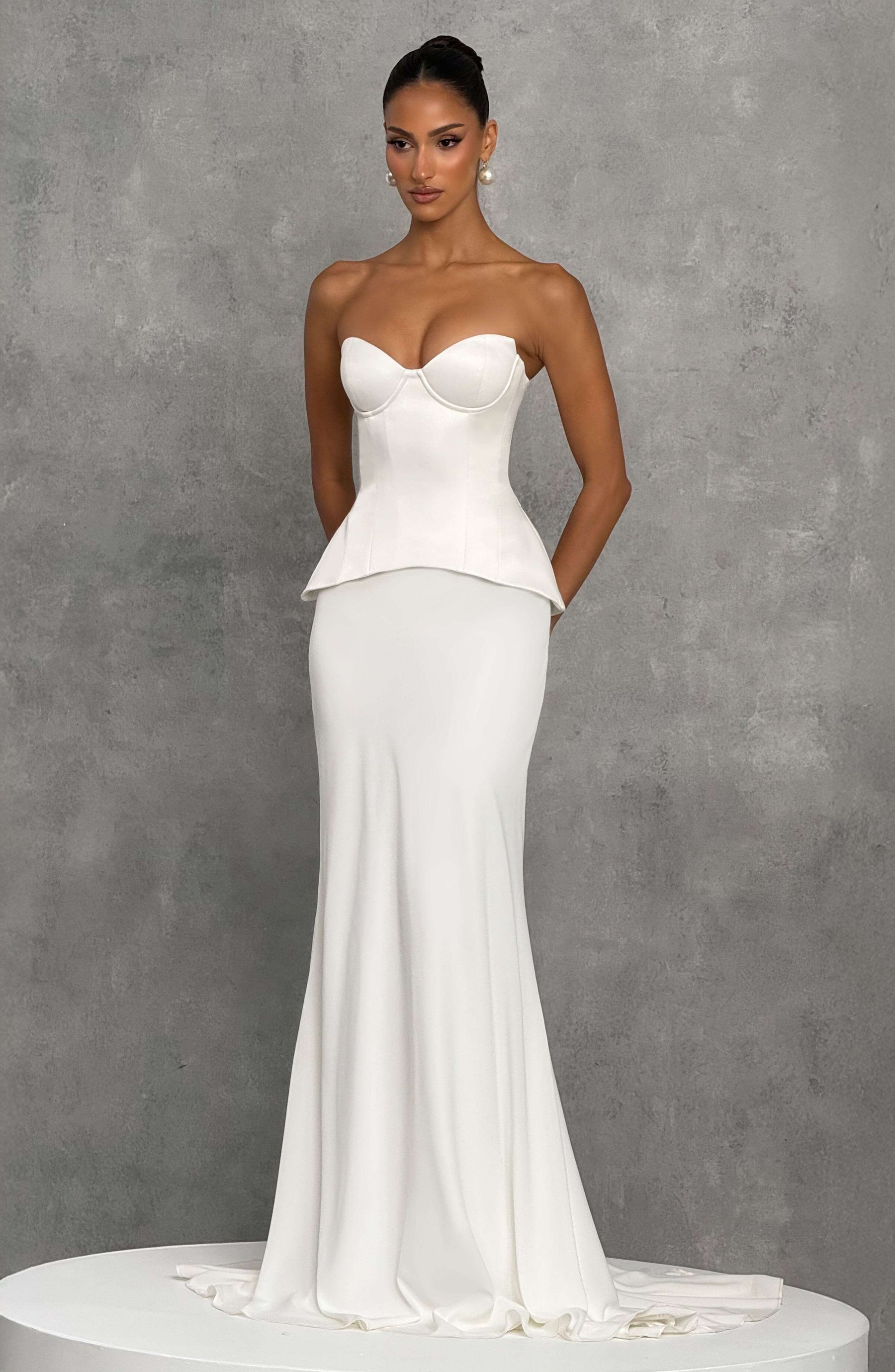 Ravenna Corset - Ivory Ryvelle