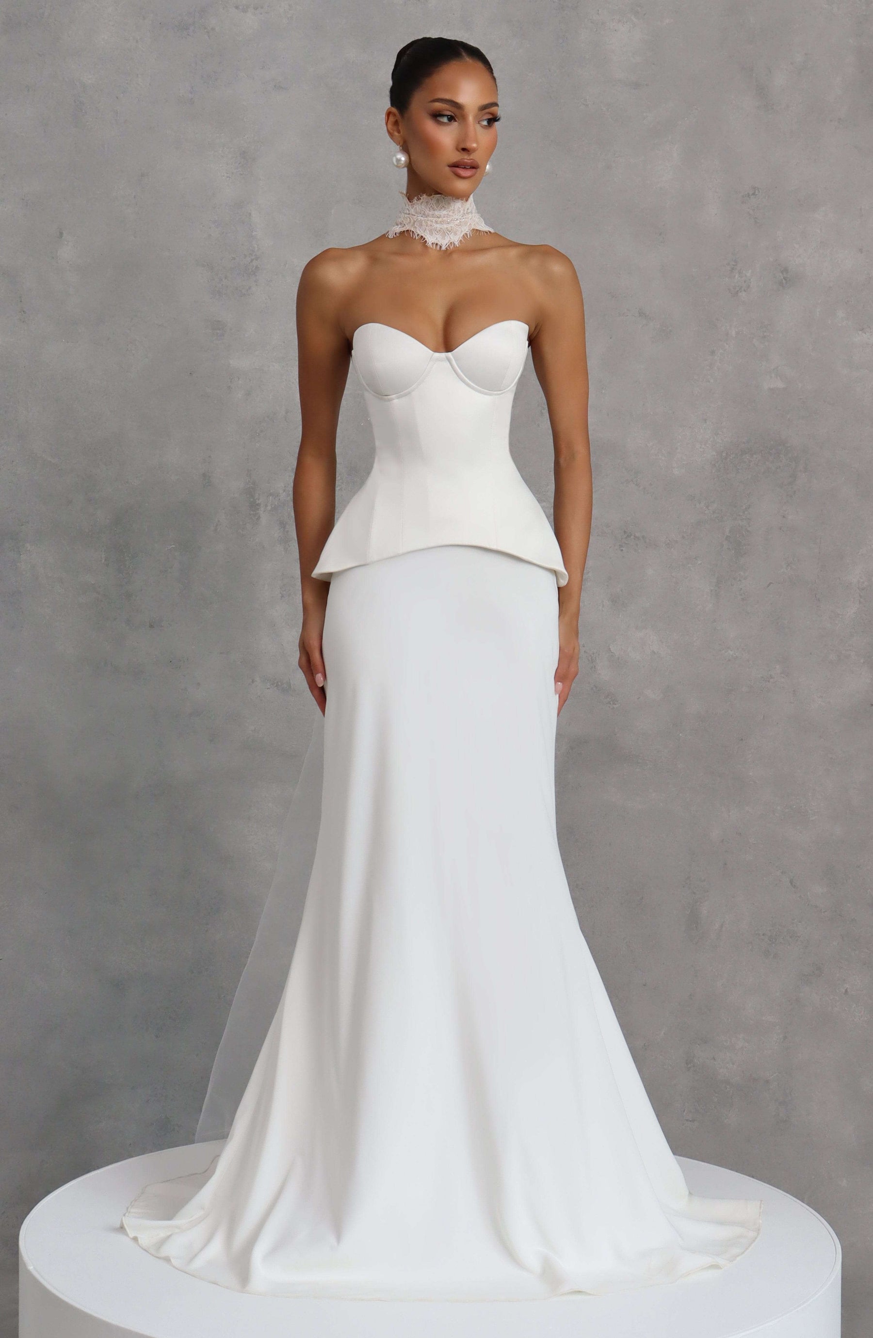 Ravenna Corset - Ivory Ryvelle