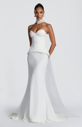 Ravenna Corset - Ivory Ryvelle