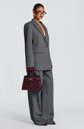 Reece Blazer - Grey Marl Ryvelle