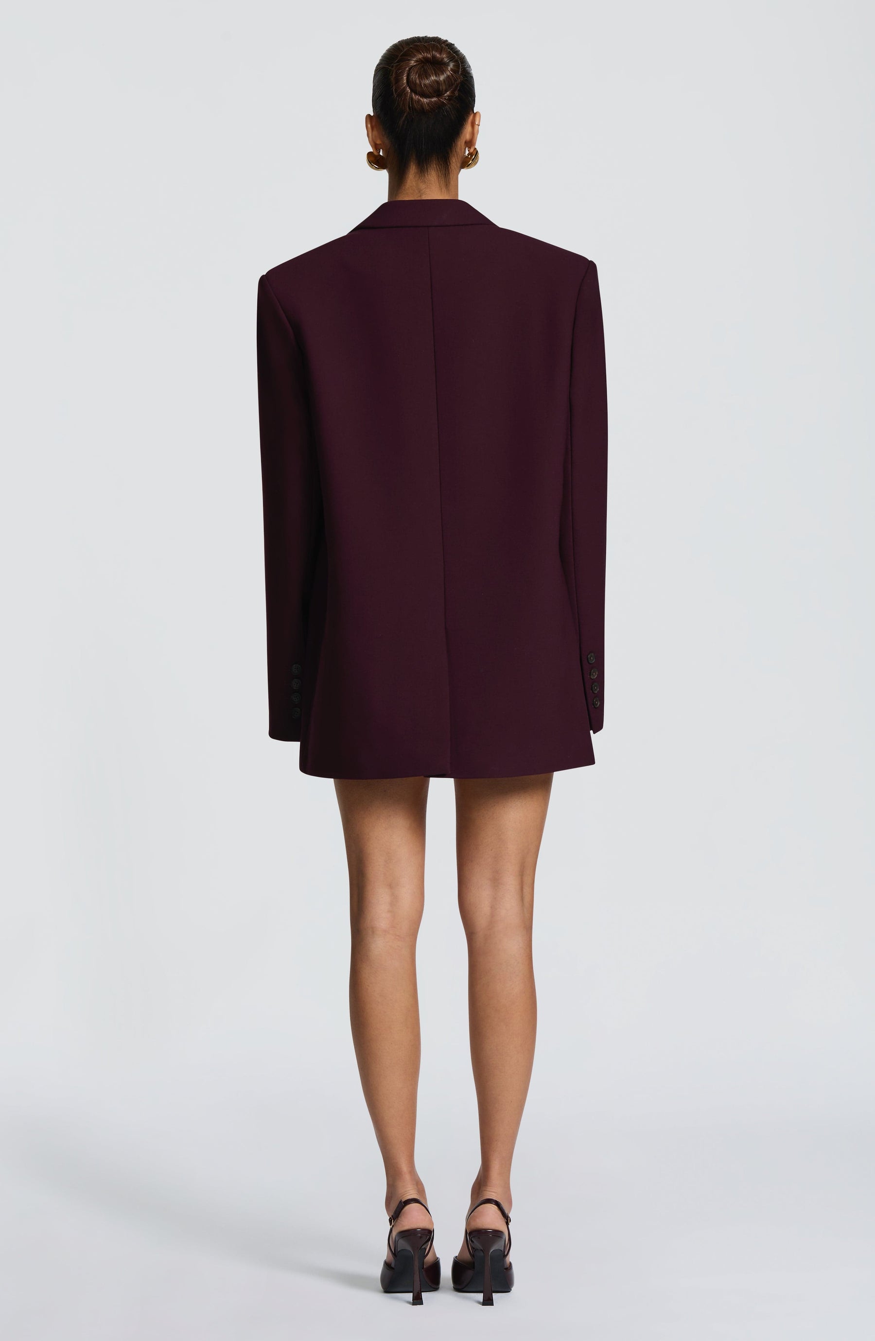 Reece Blazer - Plum Ryvelle