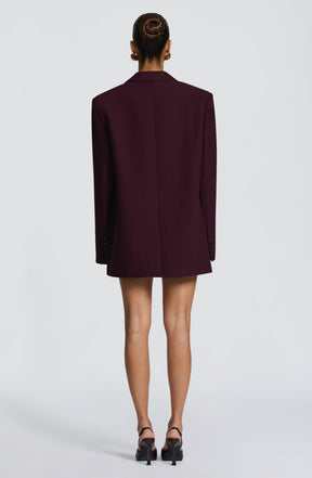 Reece Blazer - Plum Ryvelle