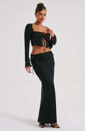 Reo Top - Black Ryvelle