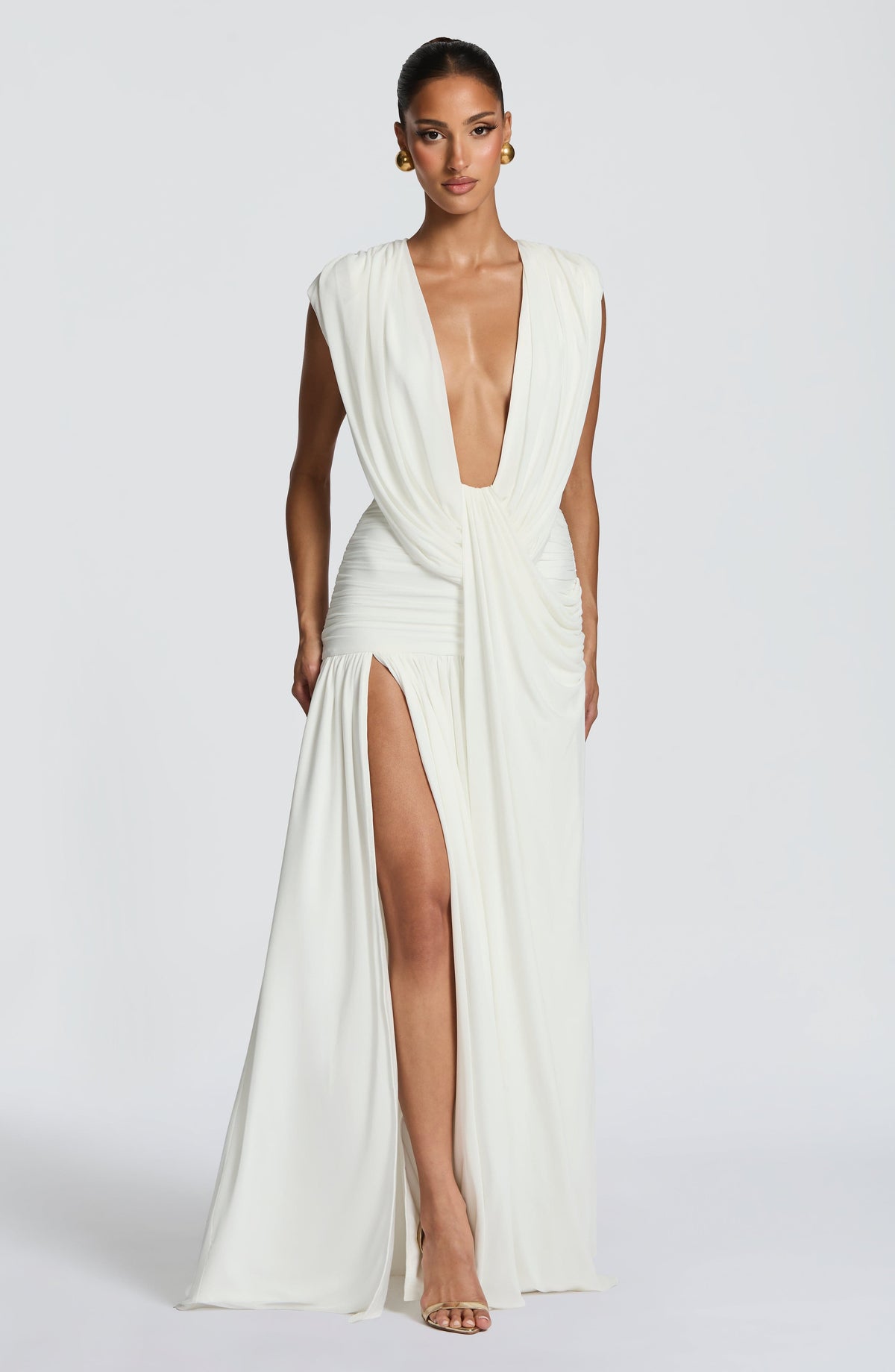 Romilly Gown - Ivory Ryvelle