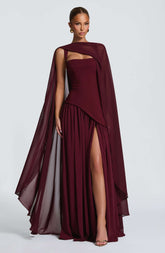Romy Cape - Cherry Lacquer Ryvelle