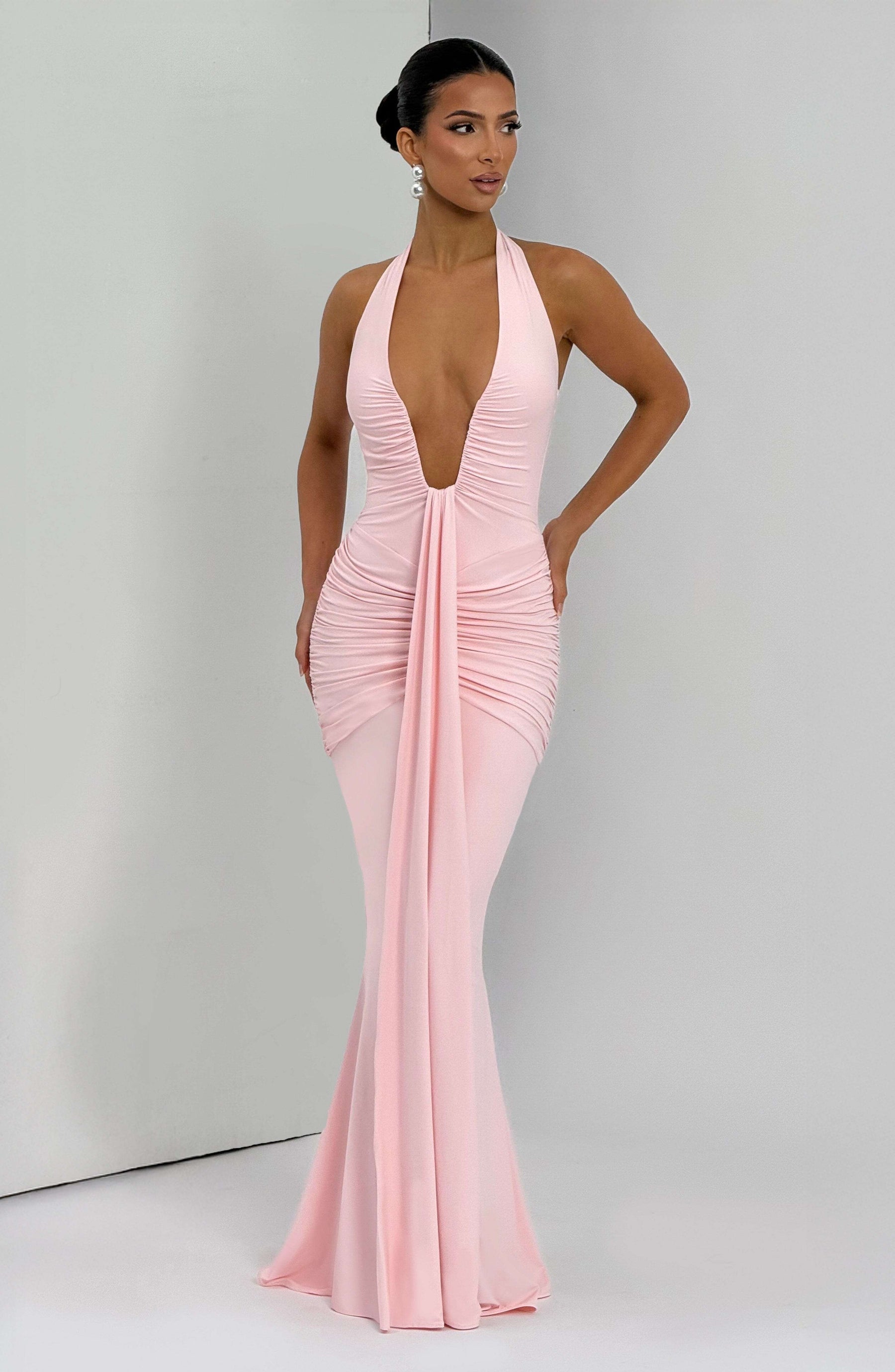 Rosetta Maxi Dress - Blush Ryvelle