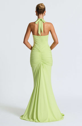 Rosetta Maxi Dress - Lime Ryvelle