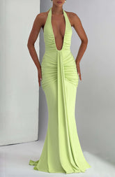 Rosetta Maxi Dress - Lime Ryvelle