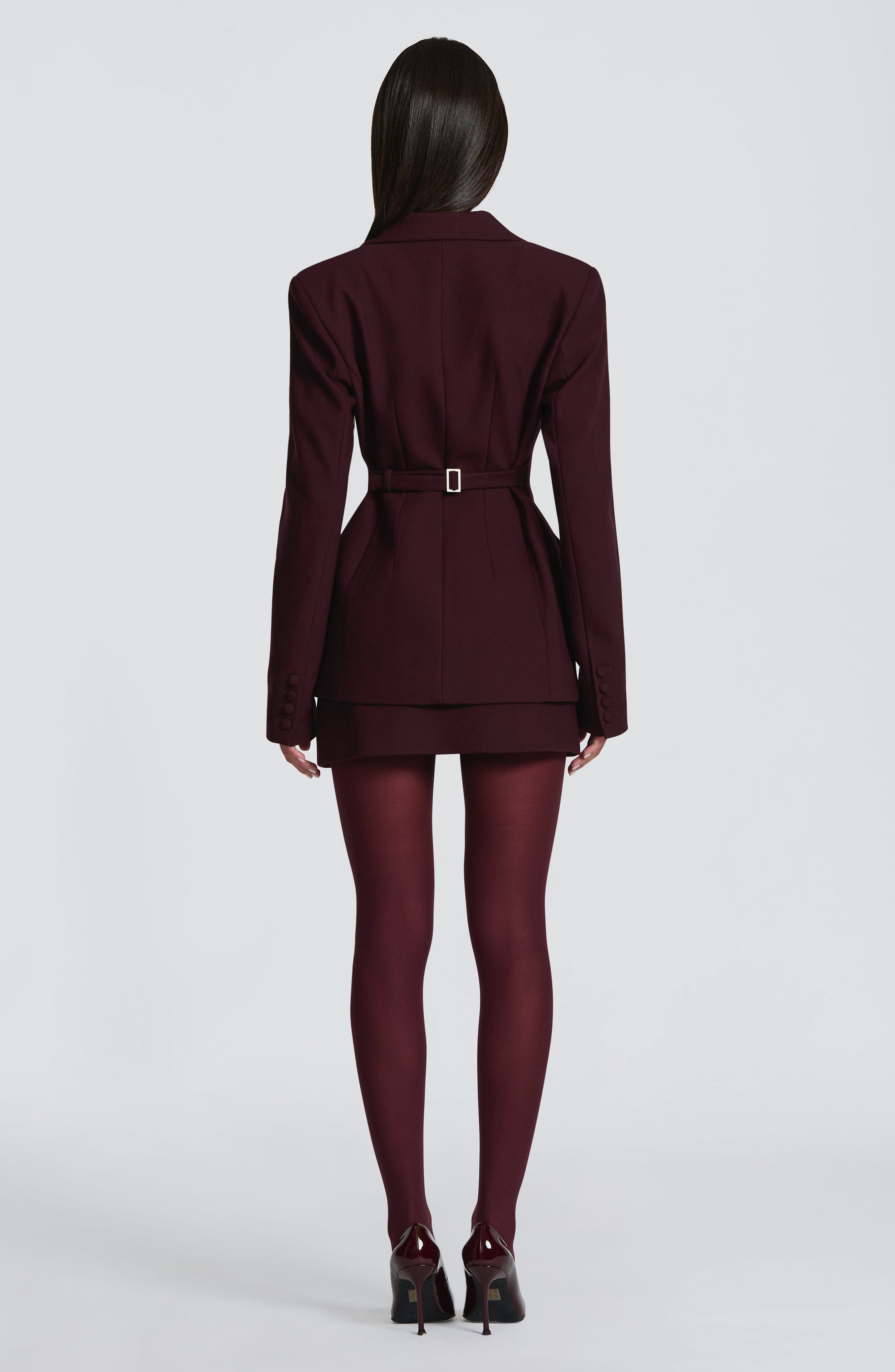 Rowena Blazer - Plum Ryvelle