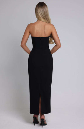 Roxanne Midaxi Dress - Black Ryvelle