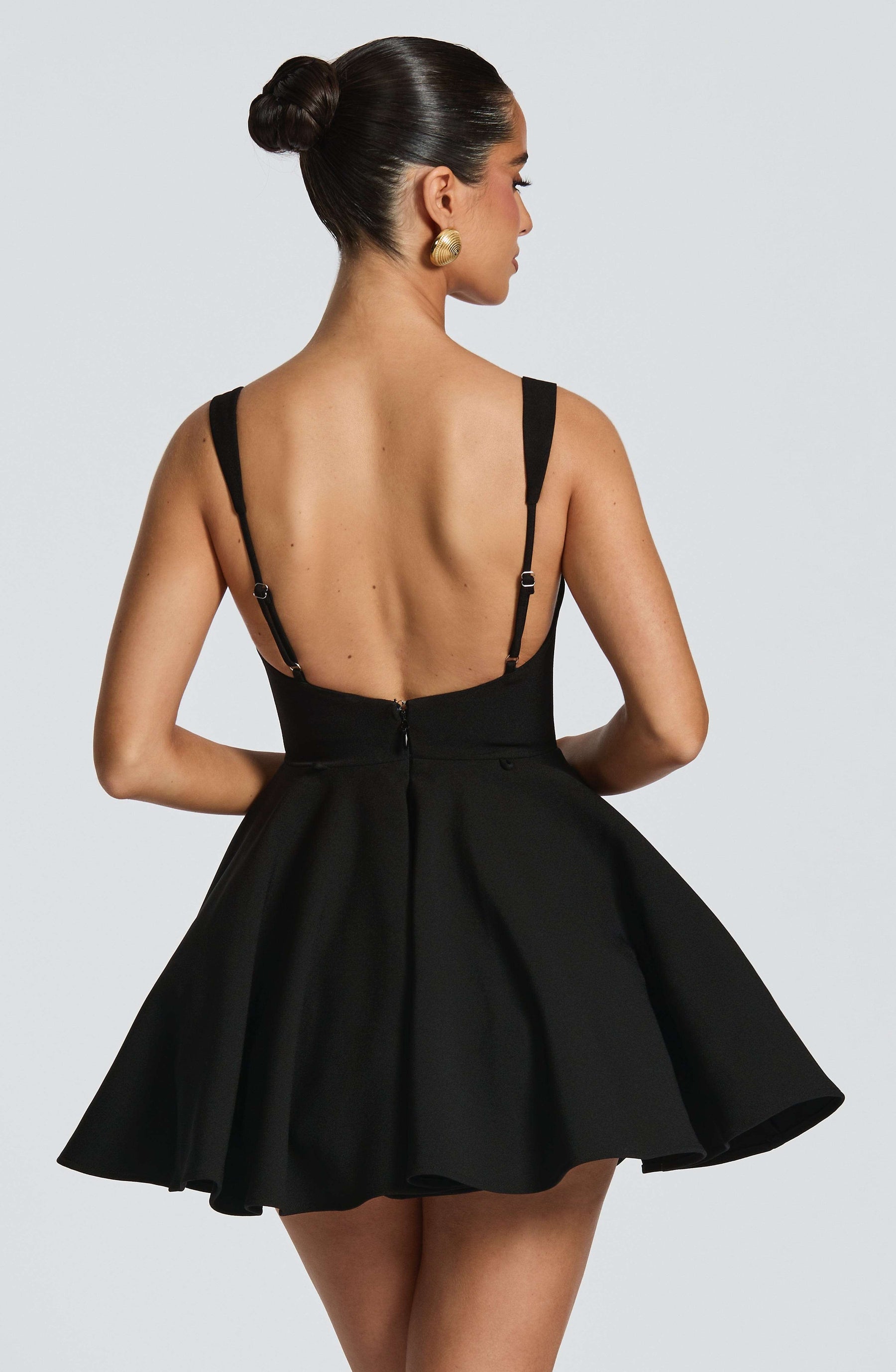 Rue Mini Dress - Black Ryvelle