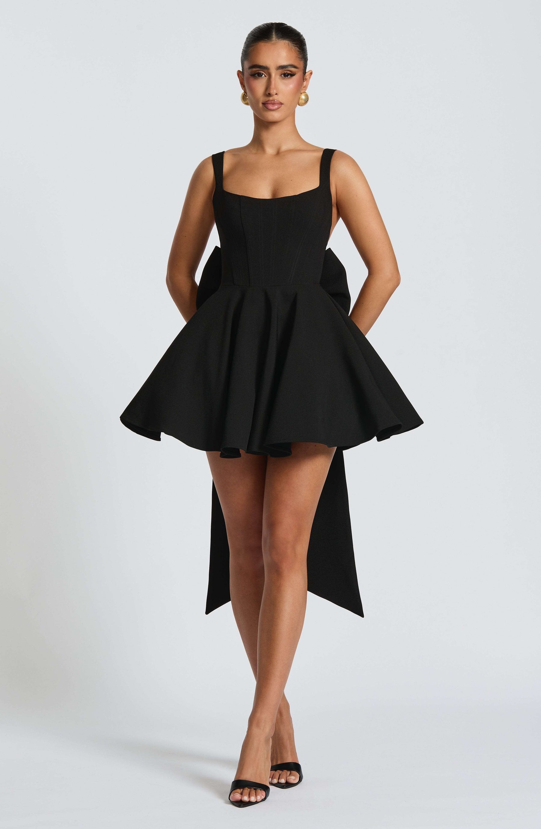 Rue Mini Dress - Black Ryvelle