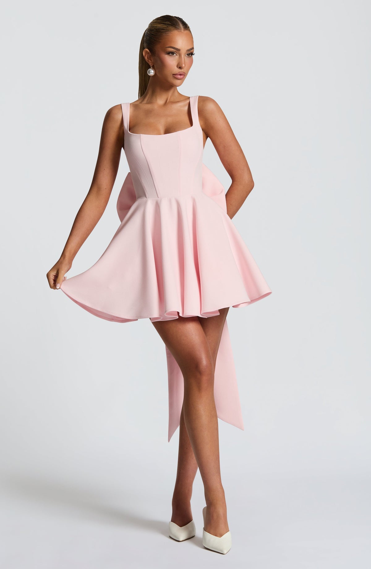 Rue Mini Dress - Blush Ryvelle