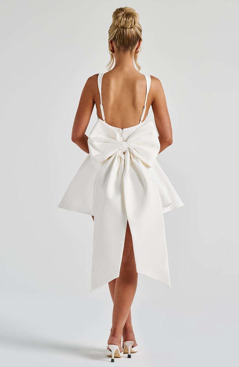 Rue Mini Dress - Ivory Ryvelle