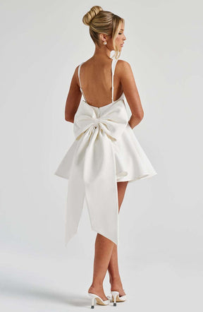 Rue Mini Dress - Ivory Ryvelle
