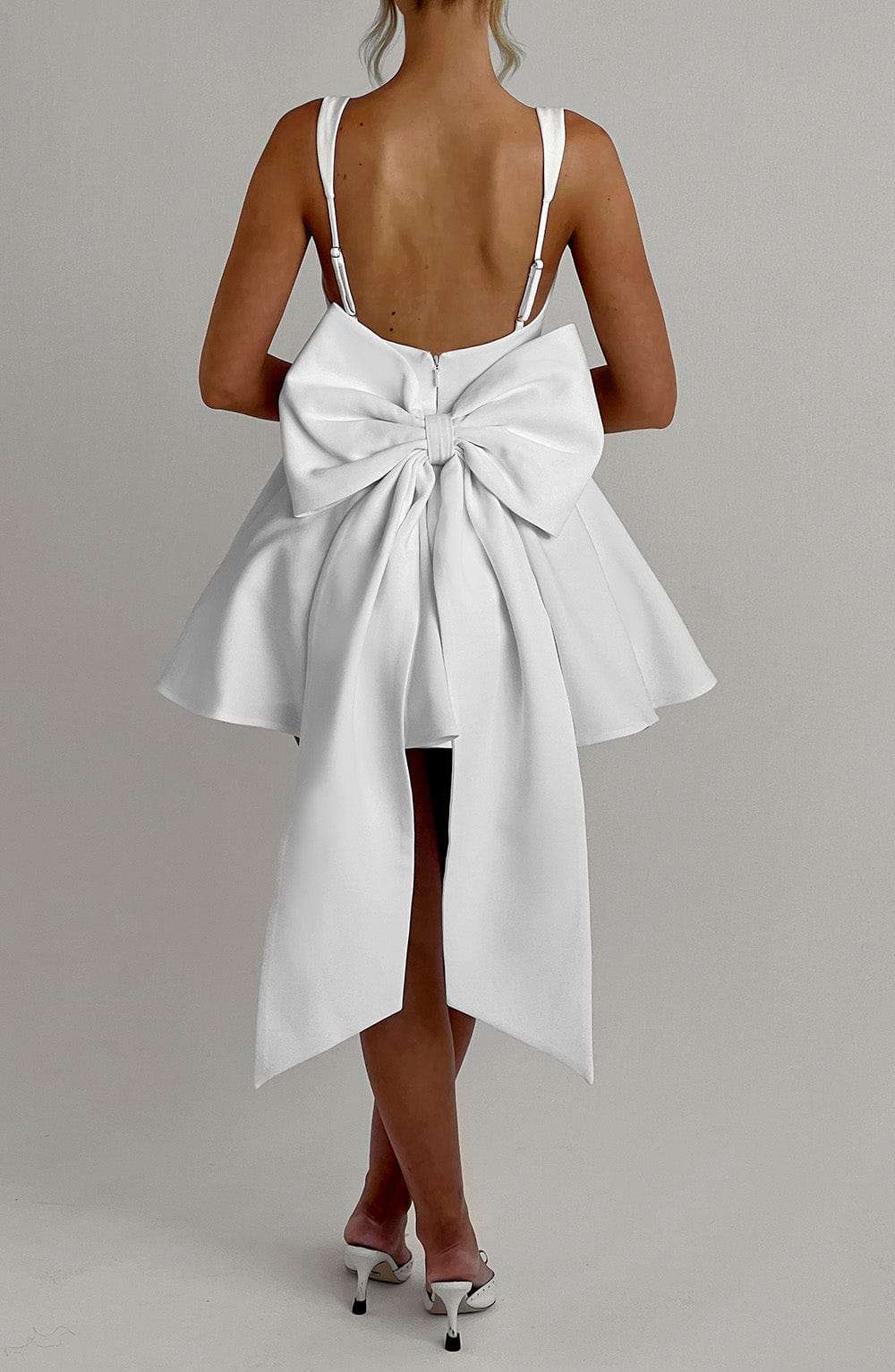 Rue Mini Dress - Ivory Ryvelle