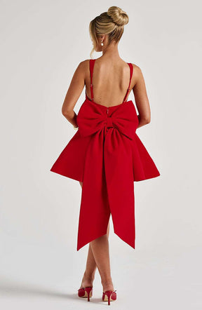 Rue Mini Dress - Red Ryvelle