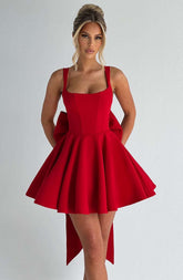 Rue Mini Dress - Red Ryvelle