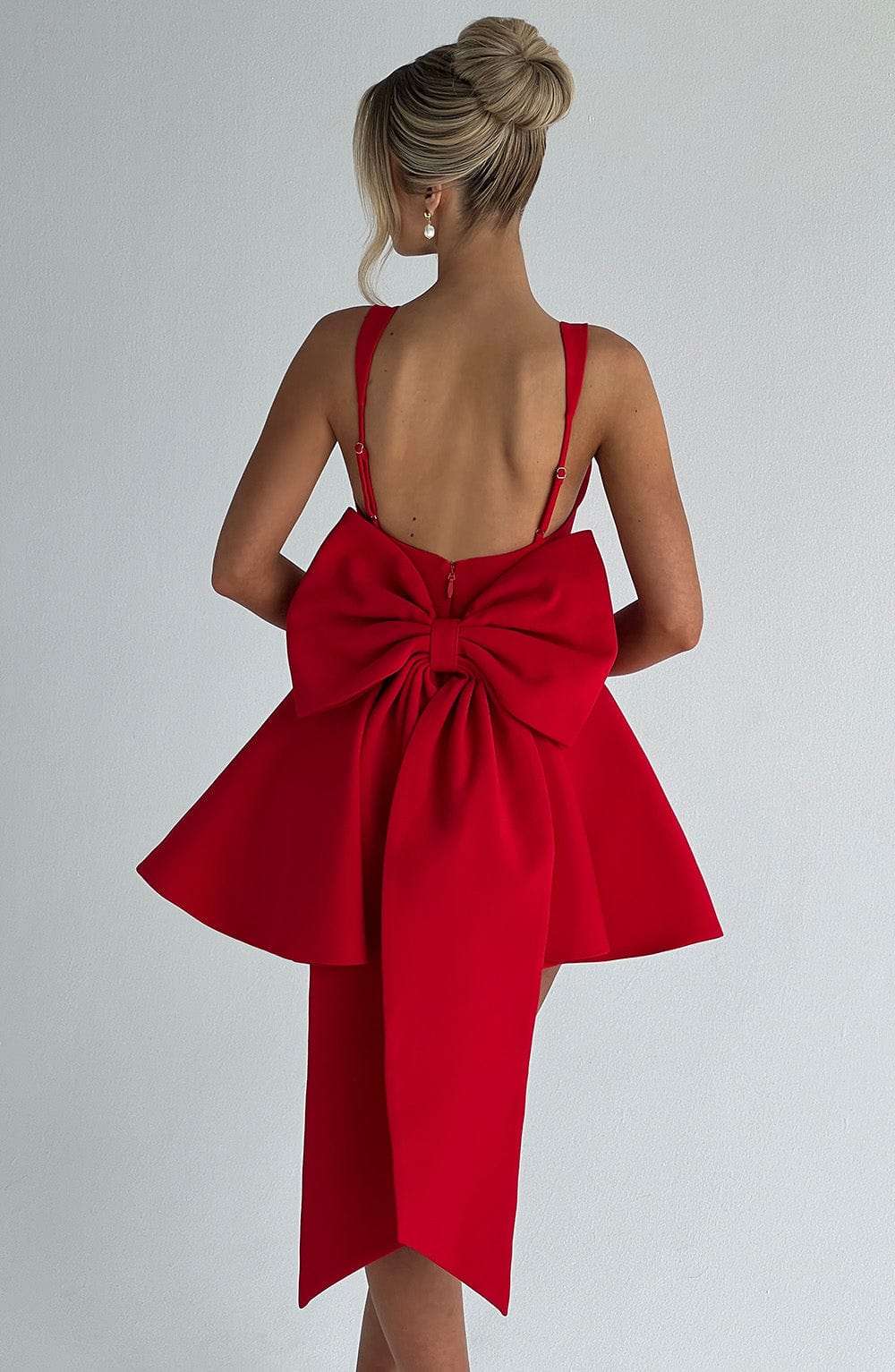 Rue Mini Dress - Red Ryvelle
