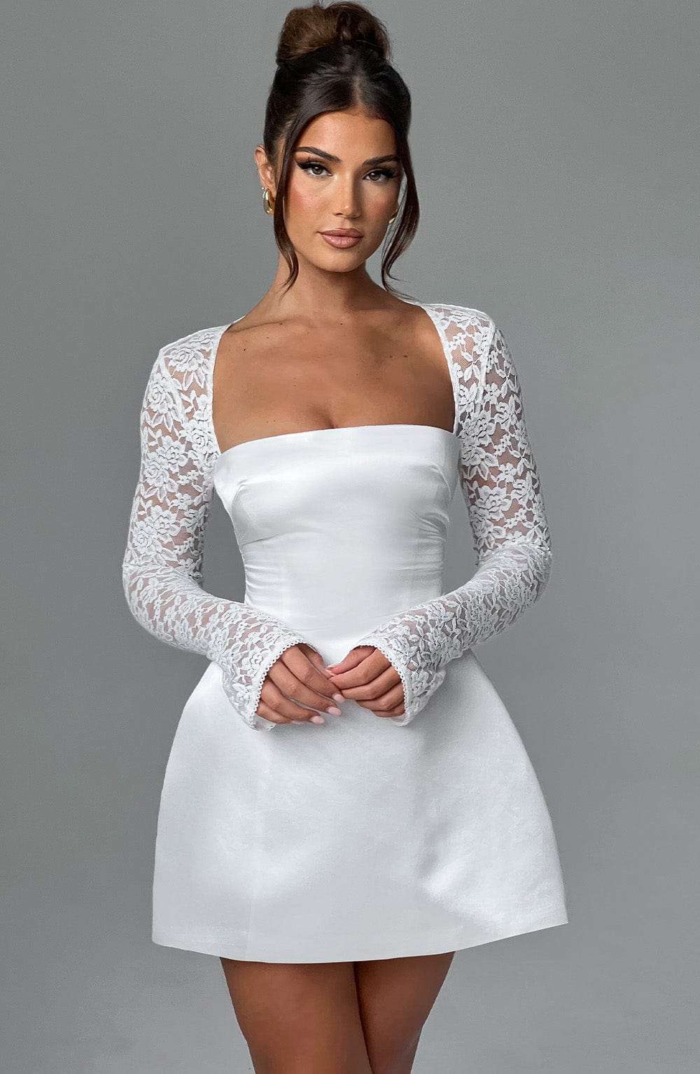 Sadie Mini Dress - Ivory Ryvelle