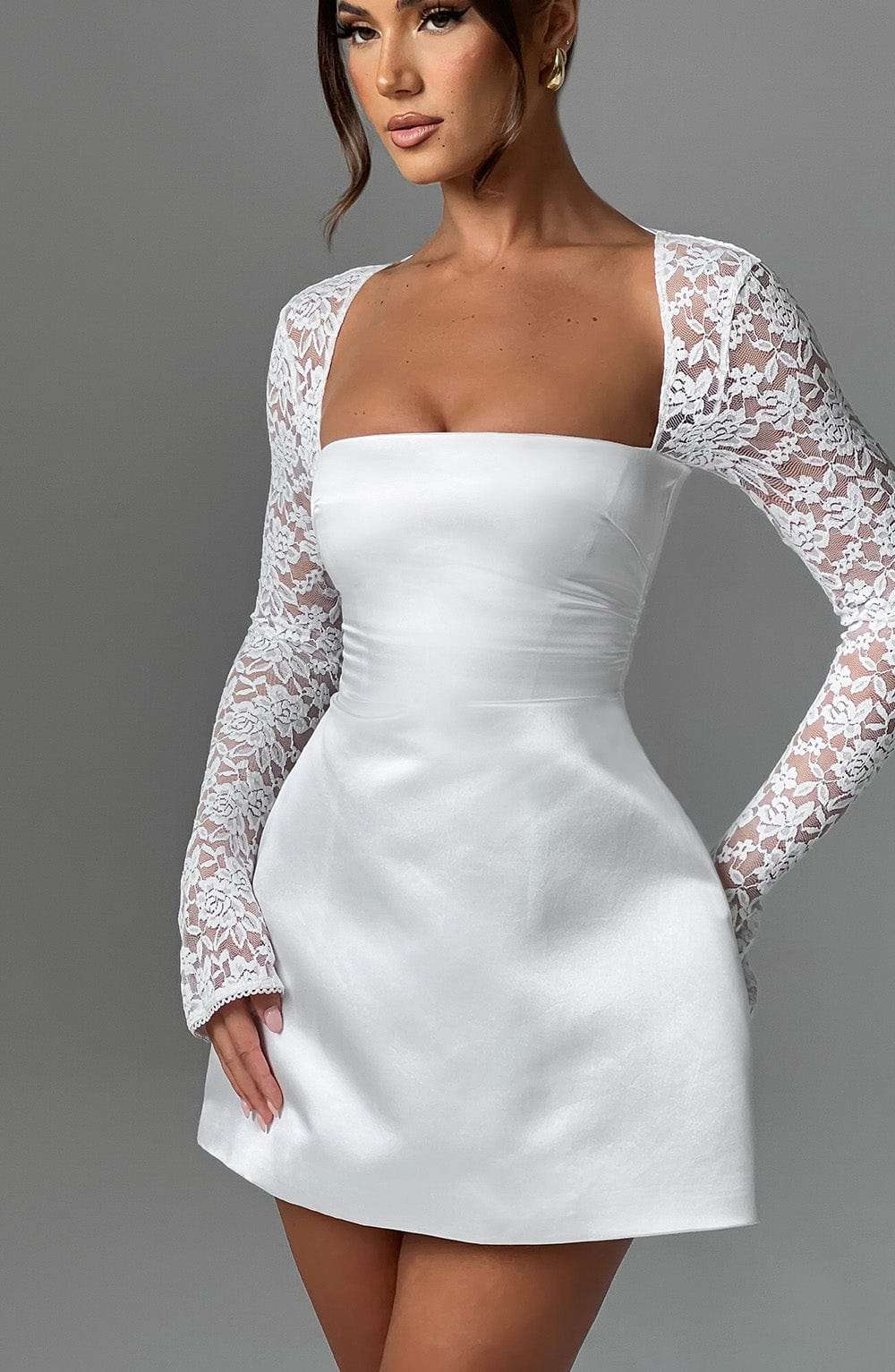 Sadie Mini Dress - Ivory Ryvelle