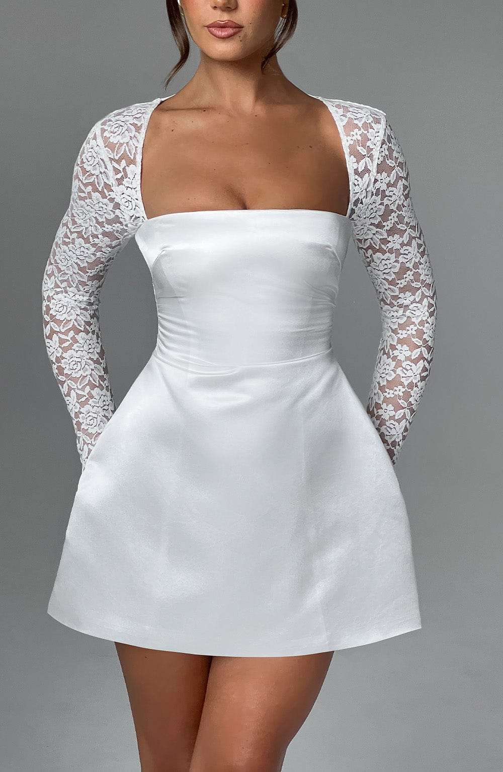 Sadie Mini Dress - Ivory Ryvelle