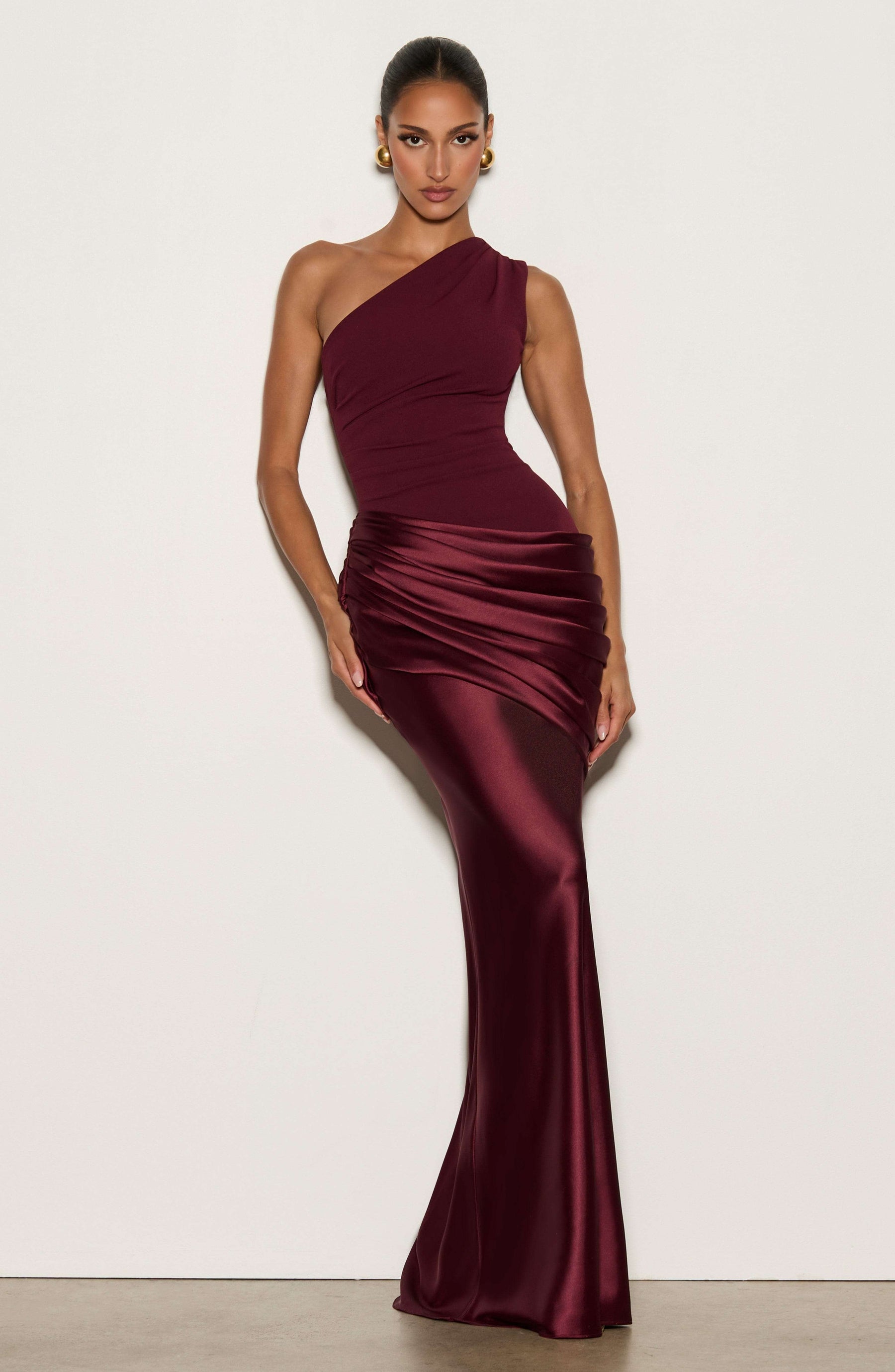 Sadona Maxi Dress - Cherry Lacquer Ryvelle