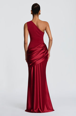 Sadona Maxi Dress - Deep Red Ryvelle
