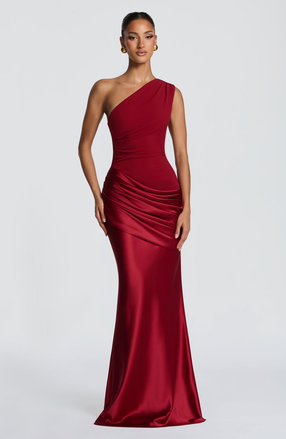 Sadona Maxi Dress - Deep Red Ryvelle