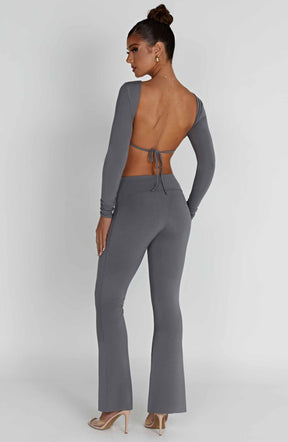 Sahra Top - Charcoal Ryvelle
