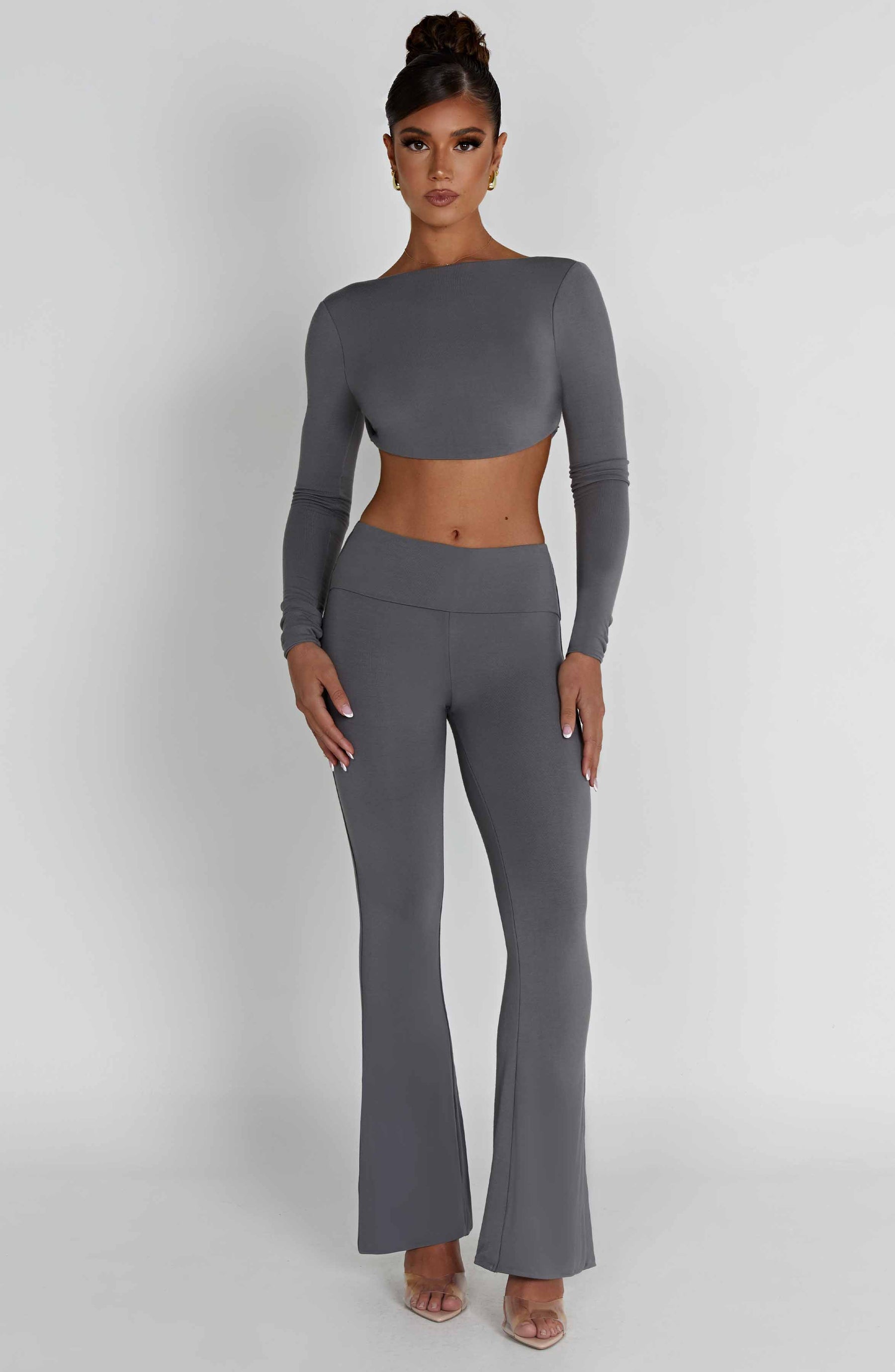 Sahra Top - Charcoal Ryvelle