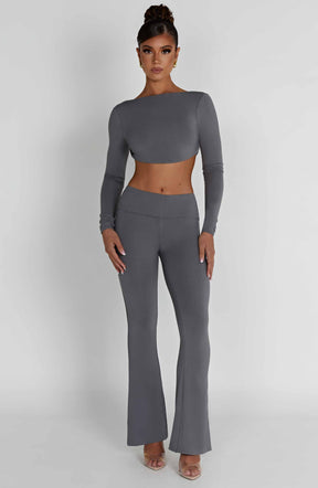 Sahra Top - Charcoal Ryvelle