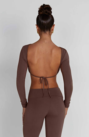 Sahra Top - Chocolate Ryvelle