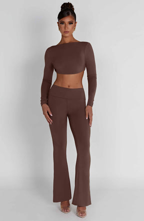Sahra Top - Chocolate Ryvelle