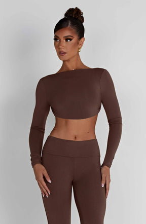Sahra Top - Chocolate Ryvelle