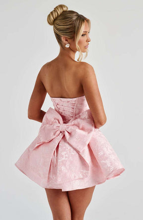 Salome Mini Dress - Blush Ryvelle