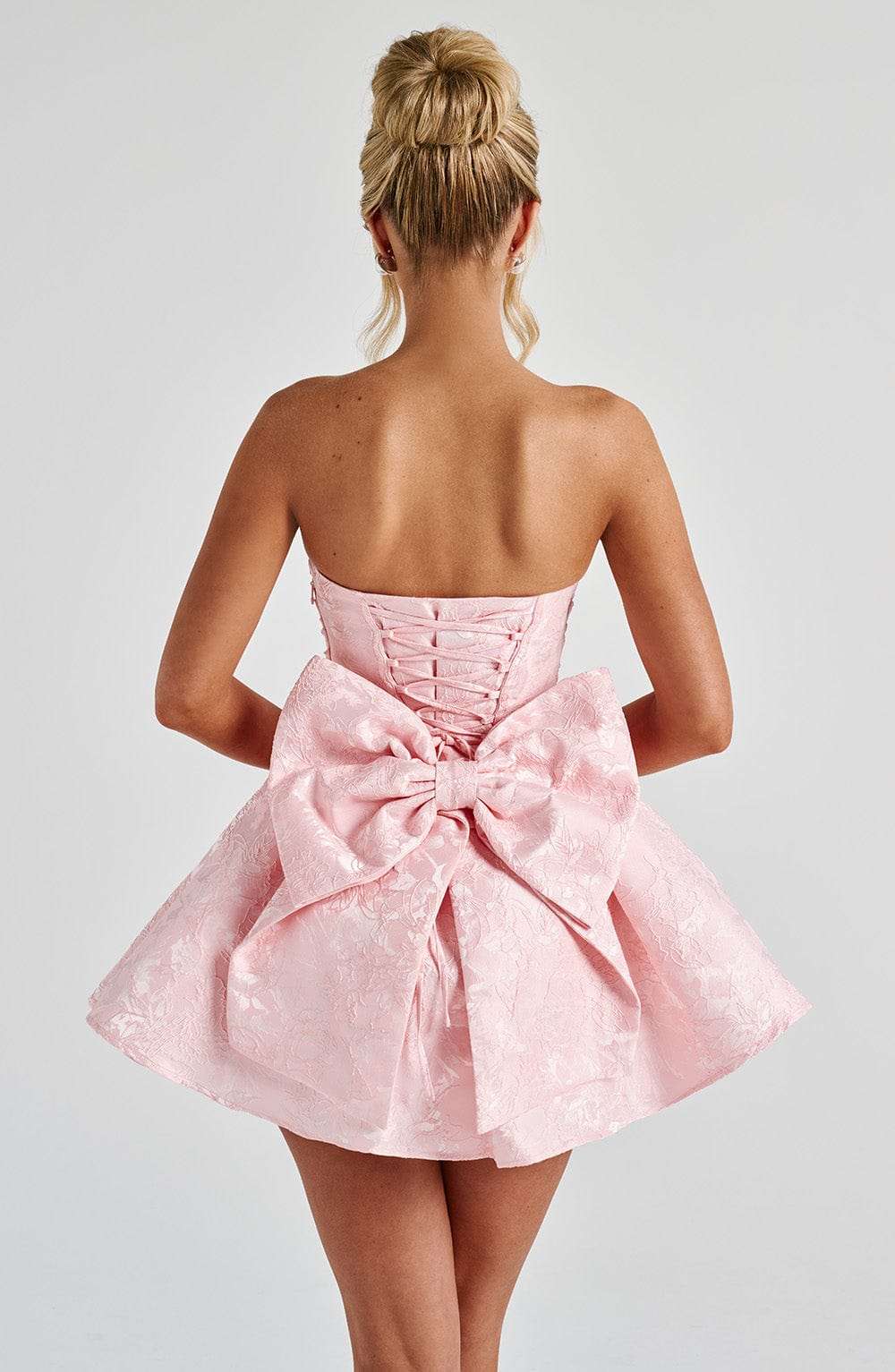 Salome Mini Dress - Blush Ryvelle