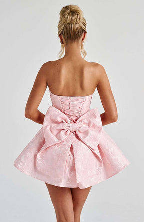 Salome Mini Dress - Blush Ryvelle