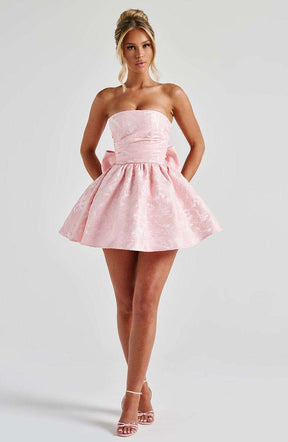 Salome Mini Dress - Blush Ryvelle