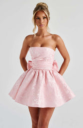 Salome Mini Dress - Blush Ryvelle
