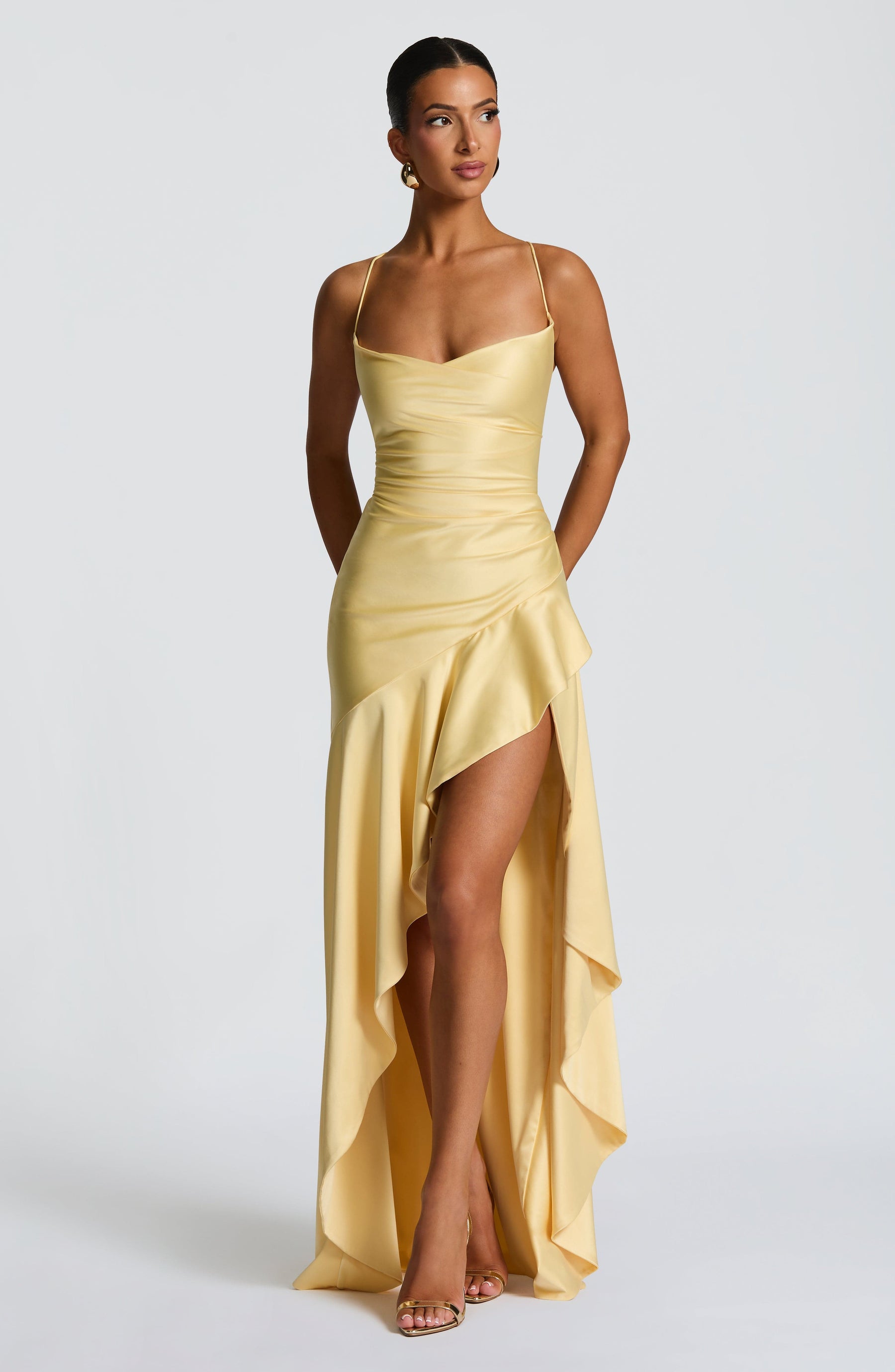 Samira Maxi Dress - Lemon Ryvelle